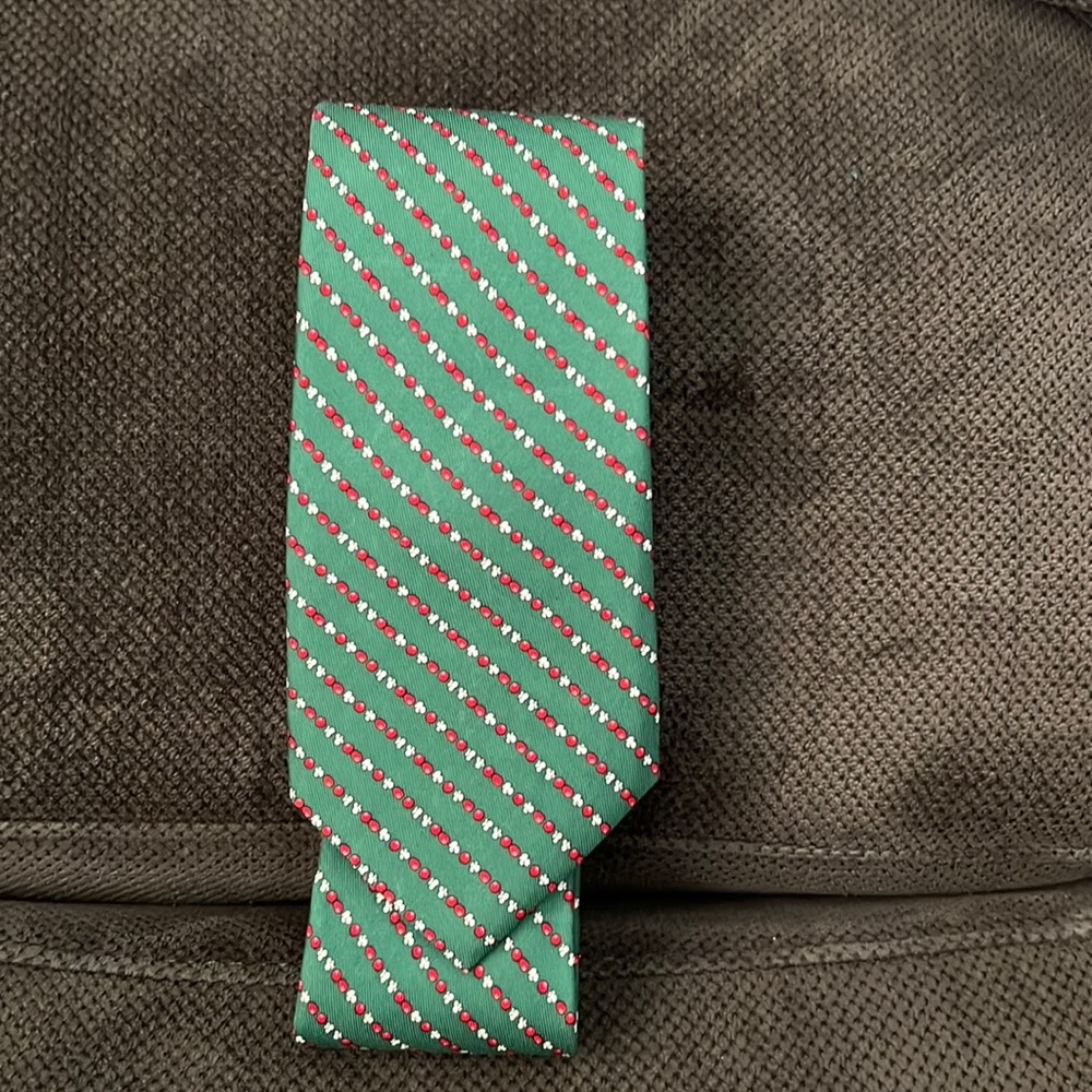 Vineyard Vines Popcorn Garland Printed Tie